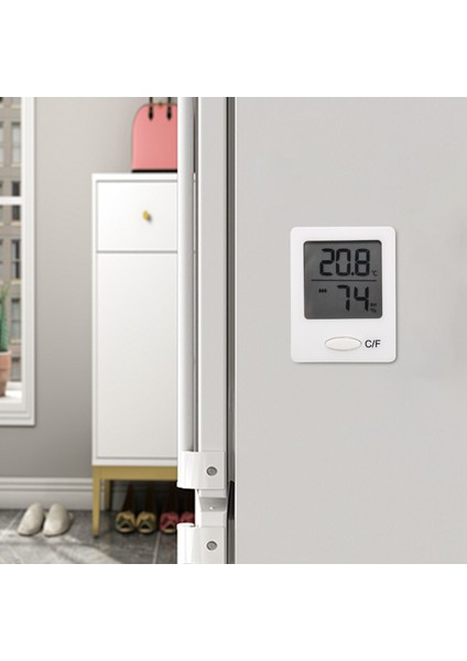 Adet Mini LCD Dijital Termometre Ofis Iç Mekan Higrometresi (Yurt Dışından) fırsatları