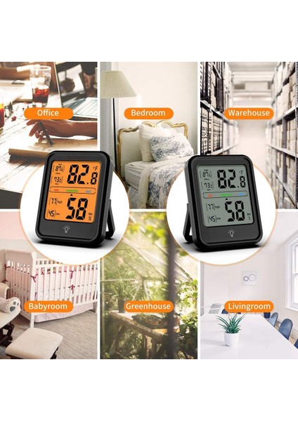 Adet Oda Termometresi Dijital Higrometre Nem Ölçer Göstergesi (Yurt Dışından) fiyatları