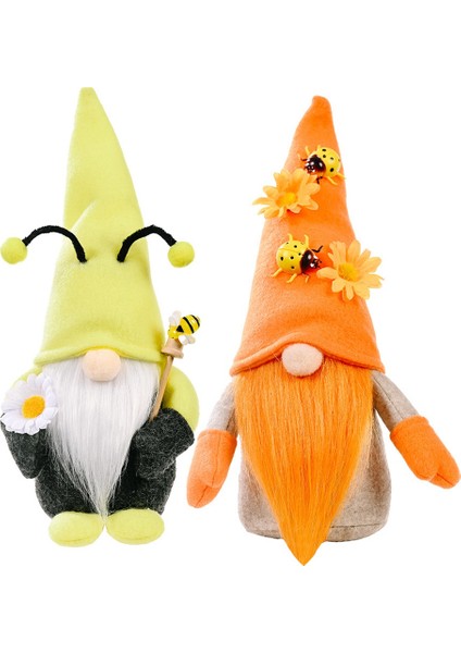 Adet Cüce Gnome Yüzü Olmayan Bebek Peluş Bebek Çocuk Oyuncakları Hediye Süsler (Yurt Dışından)