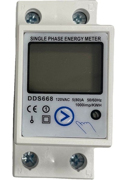Din Raylı Dijital Tek Fazlı Sıfırlama Sıfır Enerji Ölçer Kwh 120V Ac (Yurt Dışından) indirimleri