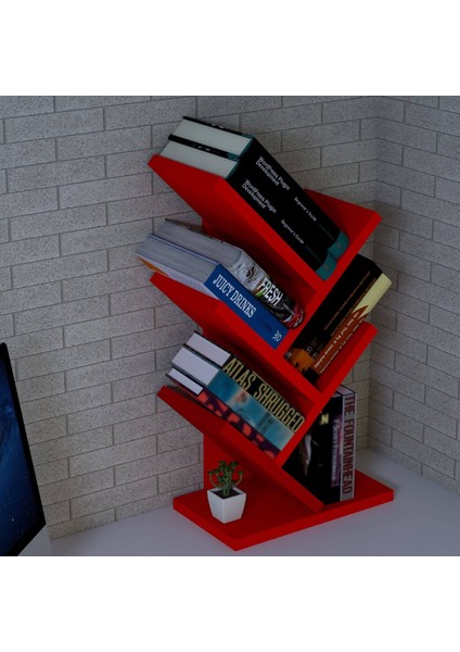 Kırmızı Ağaç Kitaplık