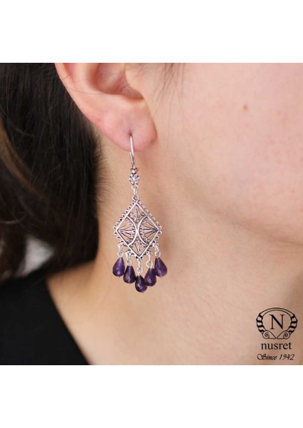 925 Ayar Gümüş Telkari Küpe fiyatları