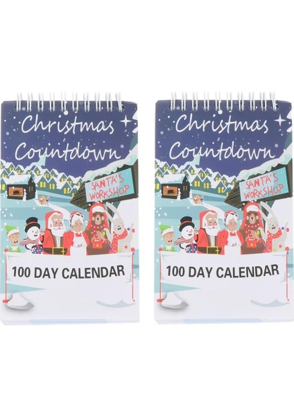 100 Günlük Noel Geri Sayım Takvimi Takvim Geri Sayım Takvimi (Yurt Dışından)