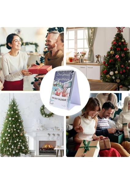 100 Günlük Noel Geri Sayım Takvimi Takvim Geri Sayım Takvimi (Yurt Dışından)