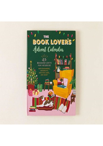 Kitap Severler Kitap Advent Takvimi Sürpriz Kutusu Noel Hediyeleri (Yurt Dışından)