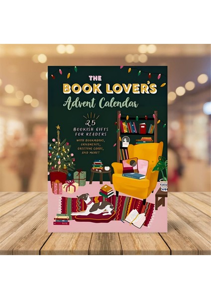 Kitap Severler Kitap Advent Takvimi Sürpriz Kutusu Noel Hediyeleri (Yurt Dışından)