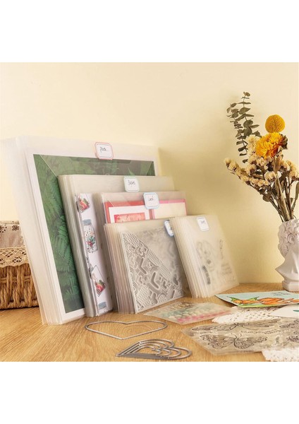 10 Paket Büyük Saklama Çantası, Yeniden Kapatılabilir Plastik Zarf Cepleri (Yurt Dışından) fiyatları