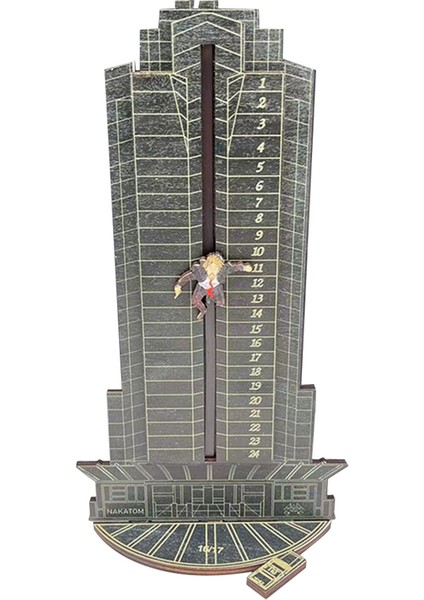 Gruber Nakatomi Plaza'dan Düşüyor, Noel Cadılar Bayramı Takvimi C (Yurt Dışından)