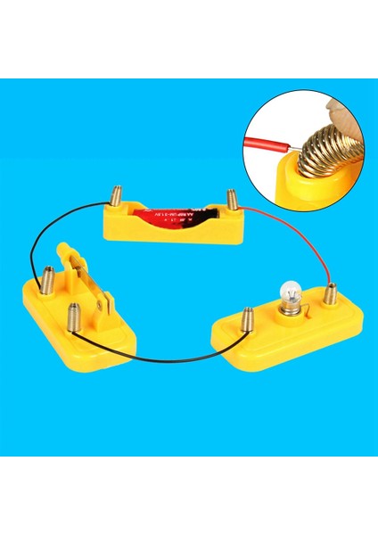 Çocuklar Için Temel Devre Elektrik Öğrenme Seti (Yurt Dışından)