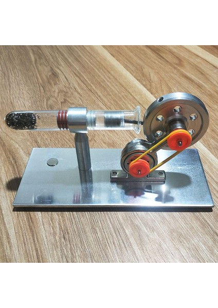 Stirling Motorunun Tek Silindirli Modeli Buhar Motoru Modeli (Yurt Dışından)