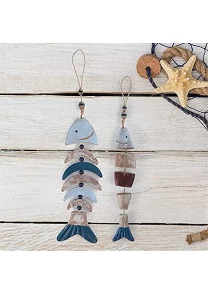 Balık Dekoru, Asılı Balık Çanı, Deniz Temalı, Göl Evi, 2 Adet (Yurt Dışından) fiyatları