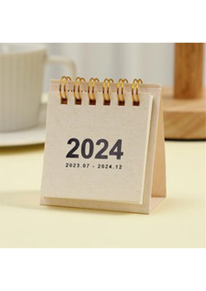 4 Adet Mini Masa Takvimi Ocak 2024 - Aralık 2024 Cep Takvimi (Yurt Dışından)