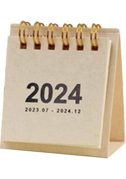 4 Adet Mini Masa Takvimi Ocak 2024 - Aralık 2024 Cep Takvimi (Yurt Dışından)