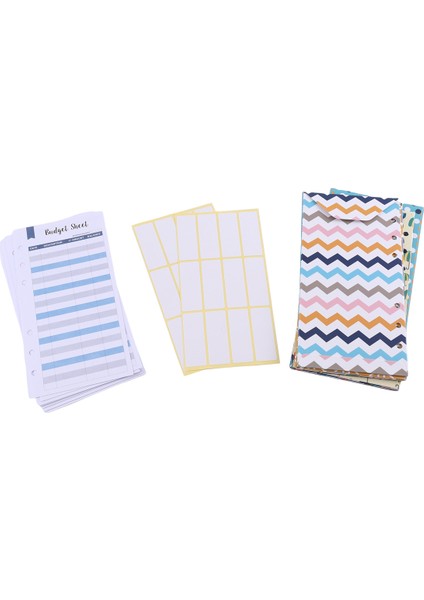 Binder Nakit Zarf Sistemi Için Delikli Bütçe Zarfları (Yurt Dışından)