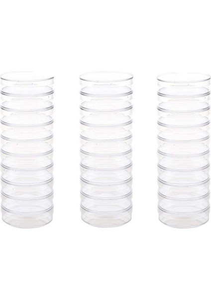 30 Paket 90 x 15 mm Plastik Tabaklar, Kültür Tabakları (Yurt Dışından)