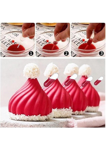 100 Parça Kağıt Kek ve Reçel Damlalıklı Dekorasyon Seti, (Kalp Şeklinde) (Yurt Dışından) fiyatları