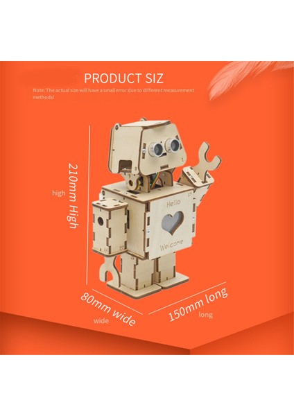 Programlanabilir Çift Akıllı Programlanabilir Hoş Geldiniz Robot Kiti (Yurt Dışından)