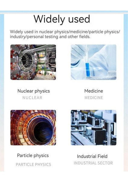 1 Set J305 Geiger Sayacı Tüp Nükleer Radyasyon Dedektörü (Yurt Dışından)