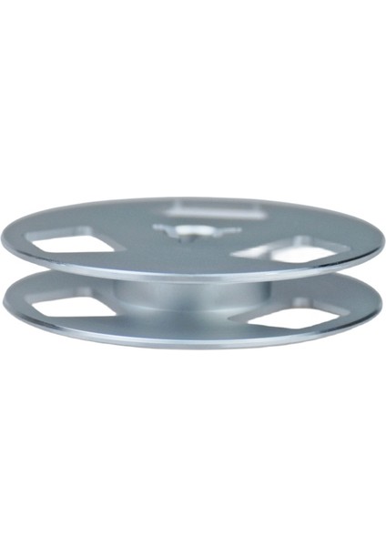 1/4 2.5 Inçlik Sarma Makarası, Açık Makara Audios Metal Sarma Makarası, Gümüş (Yurt Dışından) fırsatları