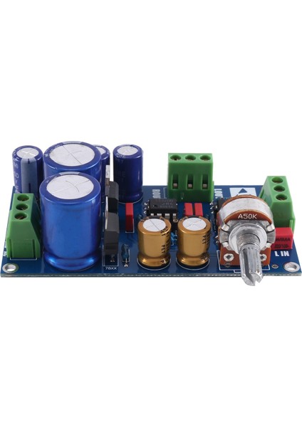 Düşük Gürültülü Op Amp Ön Amplifikatör Kartı 5532 Giriş Ön Amplifikatör Tabanı (Yurt Dışından)