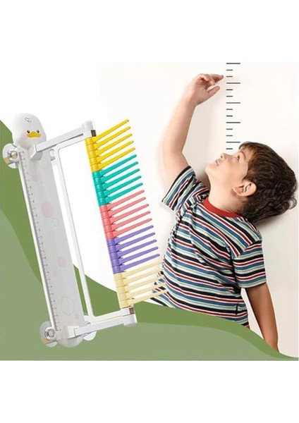 Çocuklar Için Dikey Zıplama Test Cihazı Karikatür Ördek Duvara Monte Zıplama Eğitmeni (Yurt Dışından) fırsatları