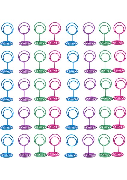 40 Adet Masa Numarası Tutucuları Yer Kartı Tutucuları, Resim Tutucuları (Yurt Dışından)