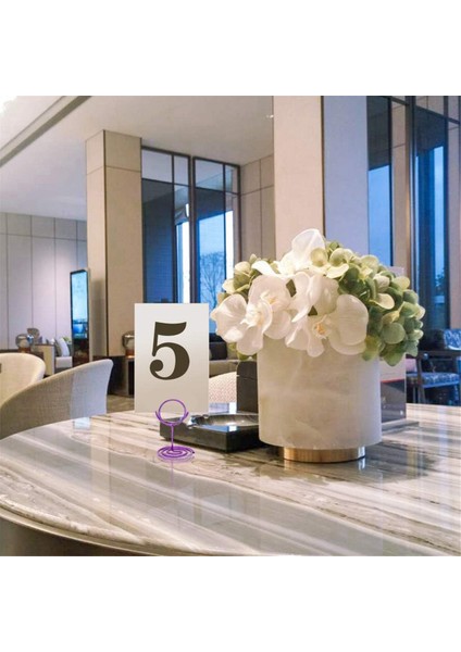 40 Adet Masa Numarası Tutucuları Yer Kartı Tutucuları, Resim Tutucuları (Yurt Dışından) modelleri