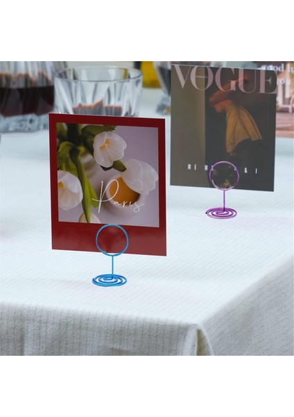 40 Adet Masa Numarası Tutucuları Yer Kartı Tutucuları, Resim Tutucuları (Yurt Dışından) fırsatları