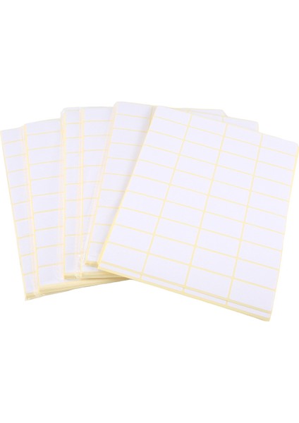 90 Sayfa 38 x 19 Mm, Evrensel Yapışkanlı Etiketler, Adres Etiketleri (Yurt Dışından)