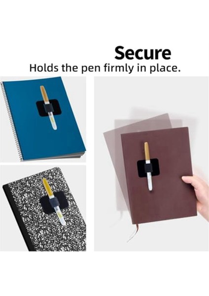 Paket Defter Kalem Tutucu, Kendinden Yapışkanlı Kalem Tutucu, Koyu Yeşil (Yurt Dışından)