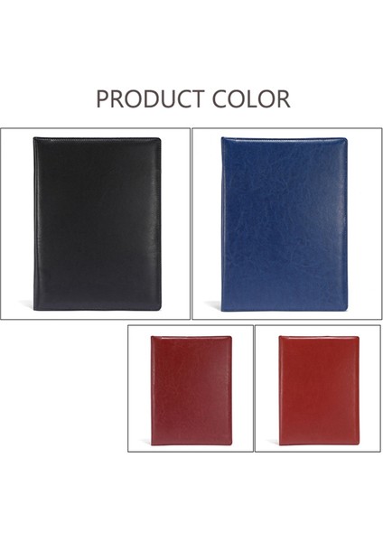 A4 Pu Padfolio Dosya Klasörü Portföy Iş Belge Tutucu, C (Yurt Dışından)