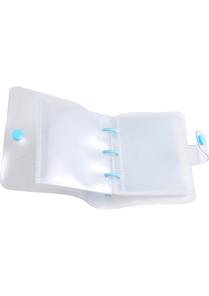 Para Biriktirme Mücadelesi Nakit Zarflı Mini Bütçe Dosyası Mavi (Yurt Dışından)