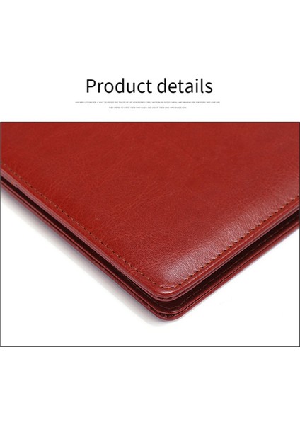A4 Pu Padfolio Dosya Klasörü Portföy Iş Belge Tutucu, A (Yurt Dışından)