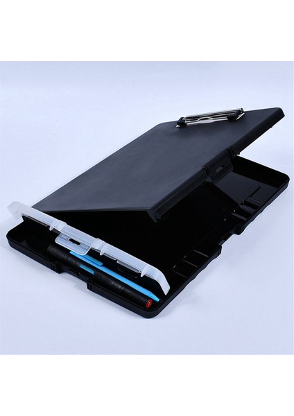 Clip Board Organizer Depolama Hemşirelik Panosu ile Pano, Siyah (Yurt Dışından)