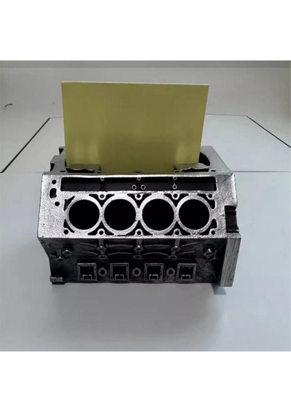 Motor Bloğu Kartvizitlik ve Kalemlik Altın (Yurt Dışından)
