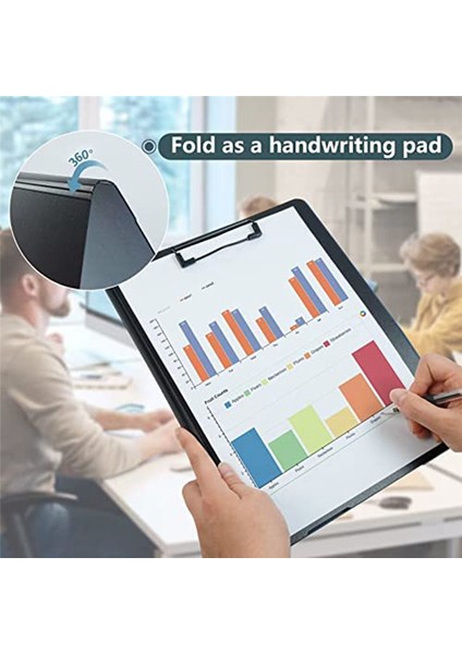 Depolama Alanlı Pano 6'lı Paket, Katlanabilir Pano Klasörü (Yurt Dışından)