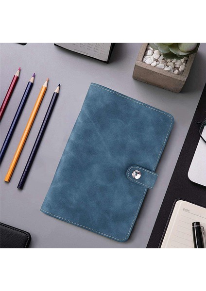 6 Halkalı Defter Klasörü Pu Deri Klasör Defter Klasörü Kapağı (Yurt Dışından)