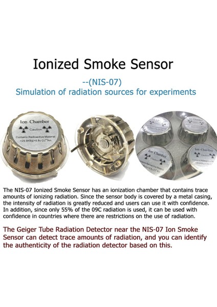 1 Adet J305 Geiger Sayacı Tüp Nükleer Radyasyon Dedektörü (Yurt Dışından) modelleri