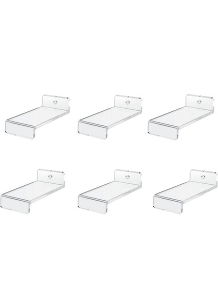 Koleksiyonlar Için 6 Adet Raf Duvar Sergileme Rafı, Sergileme Standı (Yurt Dışından)