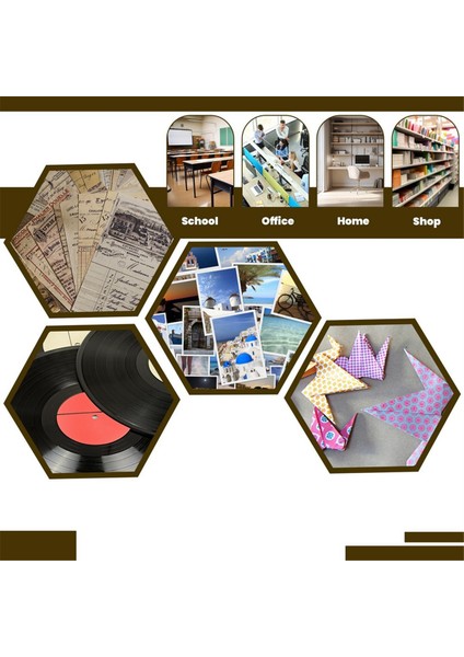 20 Adet 12,6 Inç x 12,6 Inç Scrapbook Kağıt Saklama Düzenleyicisi (Yurt Dışından)