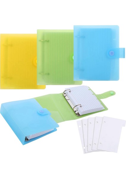 Ayırıcılı Dizin Kartı Klasörü, Her Biri 60 Sayfa, 3x5 Dizin Kartı Tutucu (Yurt Dışından) fiyatları