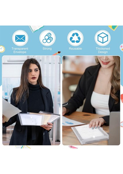 Çıtçıtlı Plastik Zarflar Damga ve Kalıp Saklama Cepleri (Yurt Dışından)