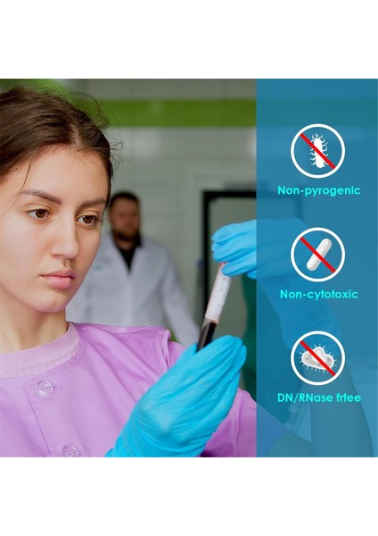 Konik Santrifüj Tüpleri 15ML, 50 Adet Test Tüpü, Dereceli (Yurt Dışından)