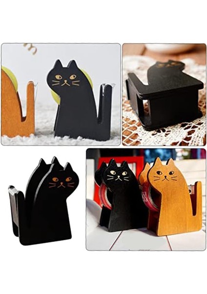 2 Adet Kedi Bant Tutucu Paketleme Rulosu Bant Paketleme Bandı Dağıtıcı (Yurt Dışından) fırsatları