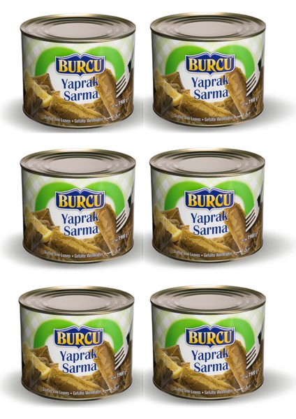 Yaprak Sarma 1900 gr x 6 Adet