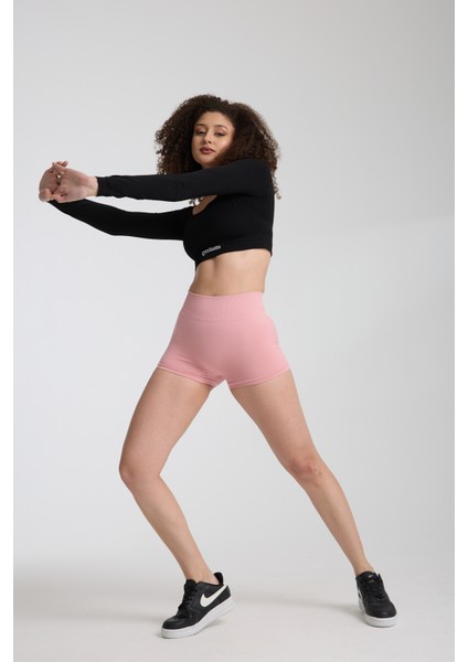 Drop Mini Shorts Kalça Büzgülü Süper Mini Şort – Push-Up Etkili Toparlayıcı & Şekillendirici