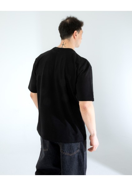 Oversıze Unisex Baskılı T-Shırt Eye indirimleri