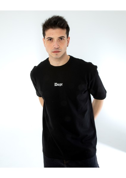 Oversıze Unisex Baskılı T-Shırt Dope fiyatları