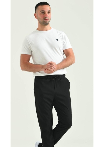 TrekFlex Erkek Siyah Jogger Pantolon
