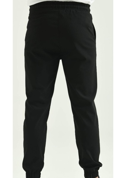 TrekFlex Erkek Siyah Jogger Pantolon